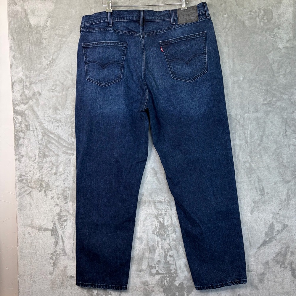 Levi’s 550 Men’s Size 42x32 Relaxed Fit‎ Dark Wash Jeans Red Tab